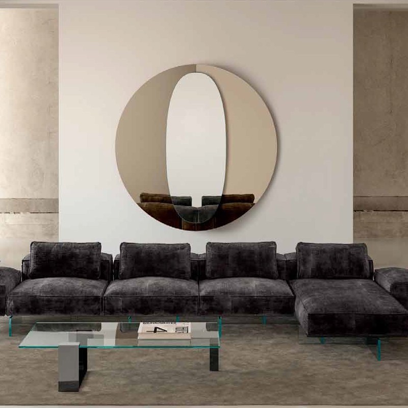 Espejo redondo de pared Central Round Tonelli Design