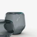 Mesa baja de vidrio Oasis Tonelli Design – Arredare Moderno