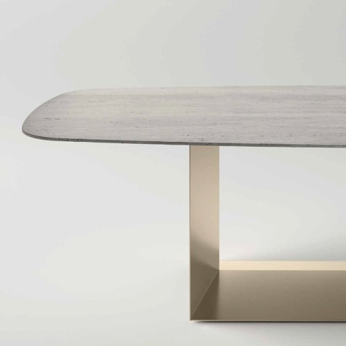 T5 Stone Tonelli Design Mesa rectangular de mármol