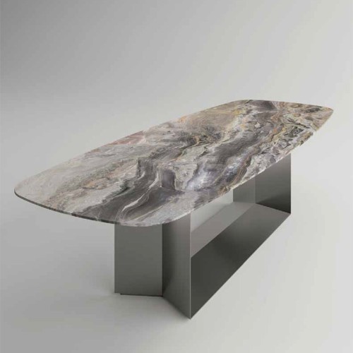 T5 Stone Tonelli Design Mesa rectangular de mármol