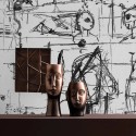 Jarrón escultura Habibi y Amal Adriani e Rossi