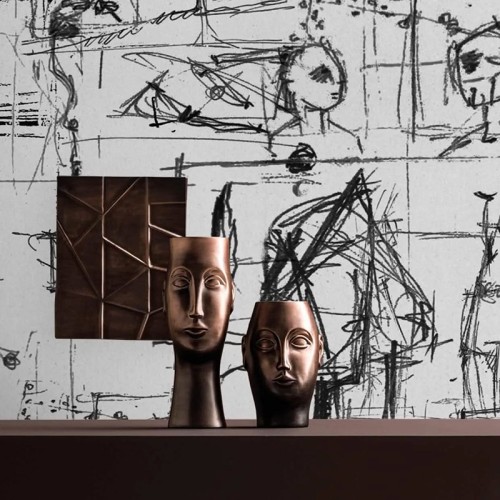 Jarrón escultura Habibi y Amal Adriani e Rossi