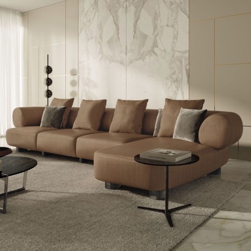 Sofá esquinero Franz Bontempi Casa con chaise longue