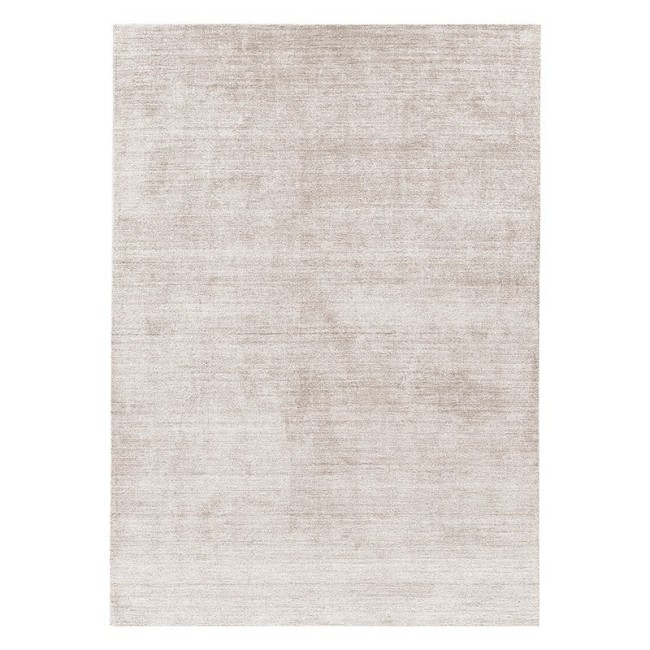 Alfombra Mohebban Pure Offwhite en seda de bambú