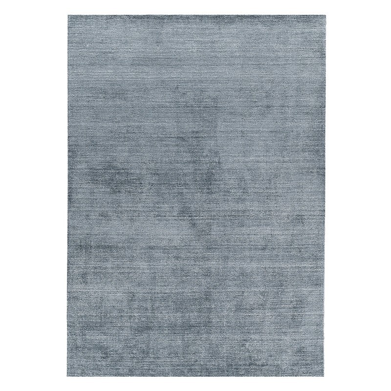 Alfombra Mohebban Pure Powder Blue en seda de bambú