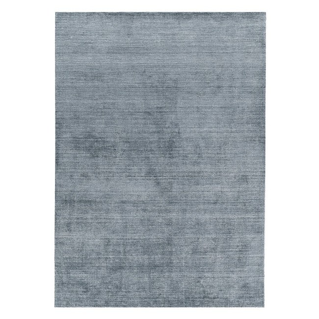 Alfombra Mohebban Pure Powder Blue en seda de bambú