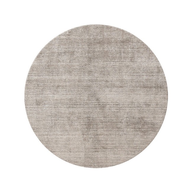 Alfombra Mohebban Pure Round Cord en seda de bambú