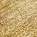 Alfombra Mohebban Pure Round Gold en seda de bambú