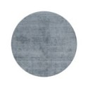 Alfombra Mohebban Pure Round Powder Blue en seda de bambú