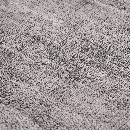 Alfombra Mohebban Pure Silver en seda de bambú