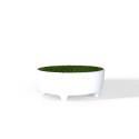 Mesa y puf luminosa Serralunga Oasis – Ofertas Exclusivas
