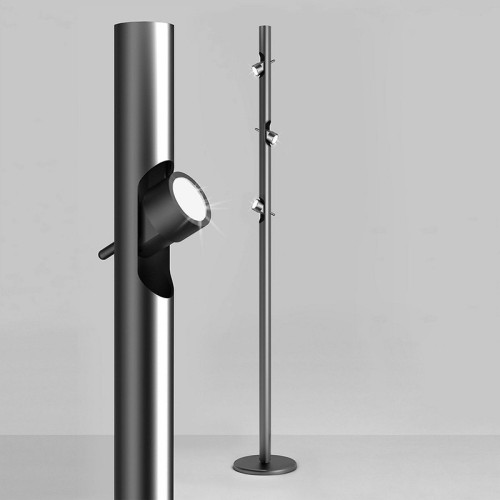 Lámpara de pie LED orientable Calabrone - Martinelli Luce