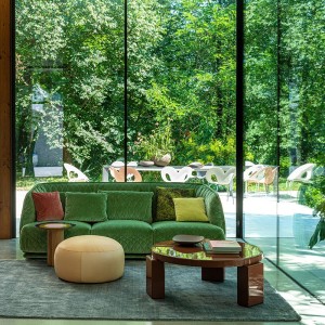 Mesa de centro redonda Shiny Gogan Moroso - Precios Online