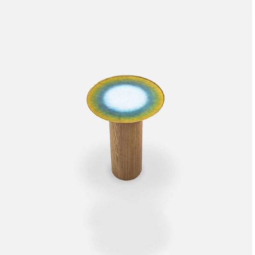 Mesa auxiliar redonda Mangiafuoco Moroso - Precios Online