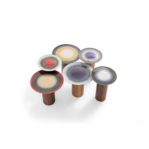 Mesa auxiliar redonda Mangiafuoco Moroso - Precios Online