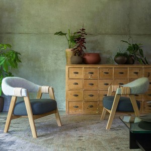 Silla tapizada con brazos Mathilda Moroso - Precios Online