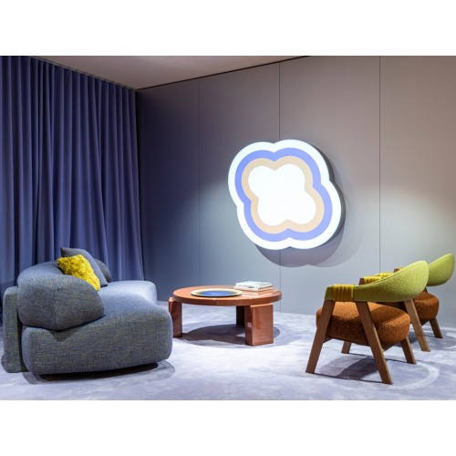 Silla tapizada con brazos Mathilda Moroso - Precios Online