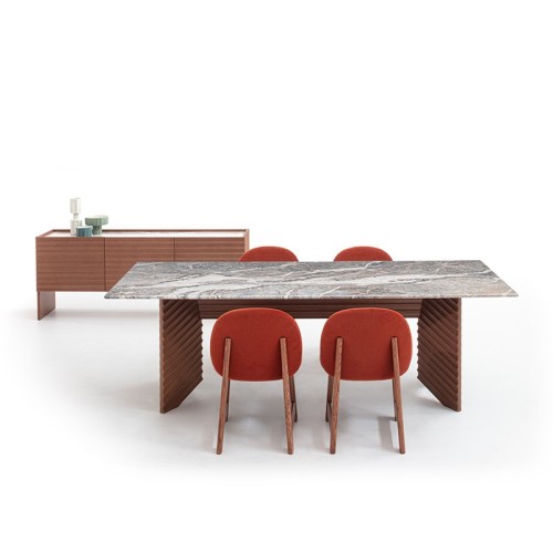 Mesa rectangular Diagonal Rows Moroso – Precio Online