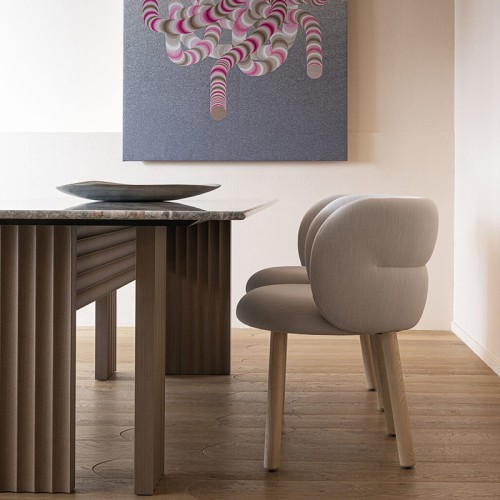 Mesa rectangular Vertical Rows Moroso – Precio Online