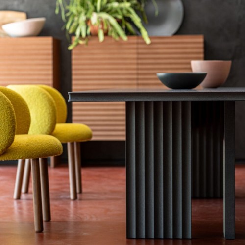 Mesa rectangular Vertical Rows Moroso – Precio Online