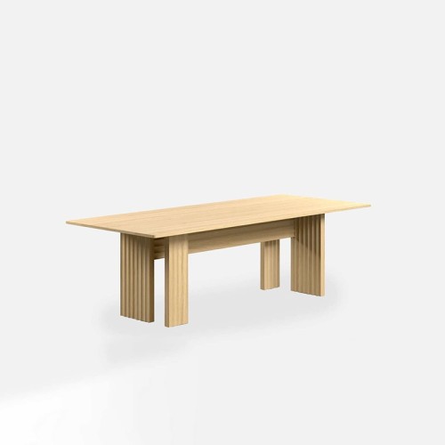 Mesa rectangular Vertical Rows Moroso – Precio Online