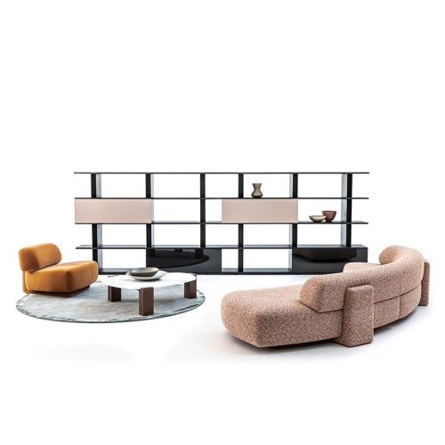 Paneles correderos librería modular Frame Shift Moroso