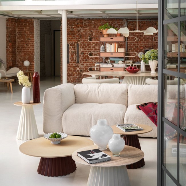 Mesa de centro Plissé Midj – Colección Coffee Table