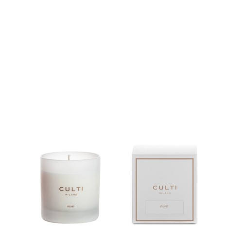 Vela perfumada con fragancia Velvet de Culti Milano