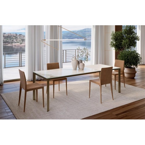 Silla tapizada Bontempi Margharet - Arredare Moderno