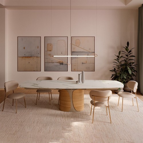 Mesa extensible Bontempi Talos 54.61 - Arredare Moderno