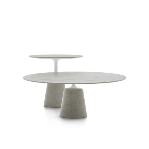 Rock Table Mini MDF Italia: Mesas Auxiliares de Diseño Contemporáneo