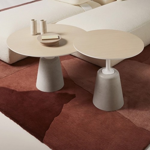 Rock Table Mini MDF Italia: Mesas Auxiliares de Diseño Contemporáneo