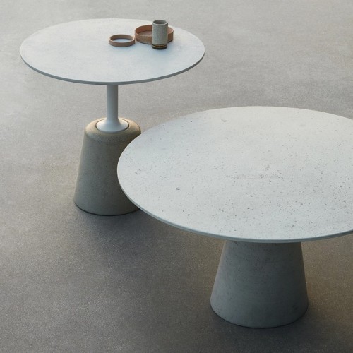 Rock Table Mini MDF Italia: Mesas Auxiliares de Diseño Contemporáneo