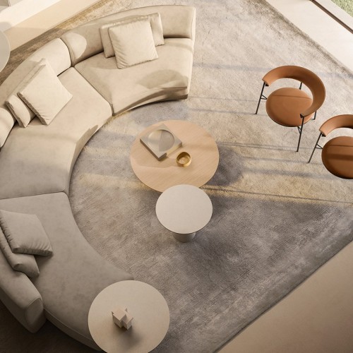 Rock Table Mini MDF Italia: Mesas Auxiliares de Diseño Contemporáneo