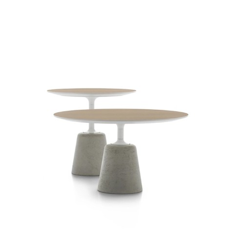 Rock Table Mini MDF Italia: Mesas Auxiliares de Diseño Contemporáneo