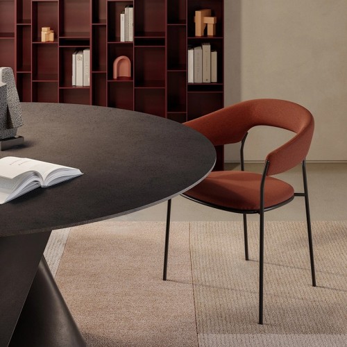 Archie MDF Italia – Silla de Diseño Curvo y Ligero