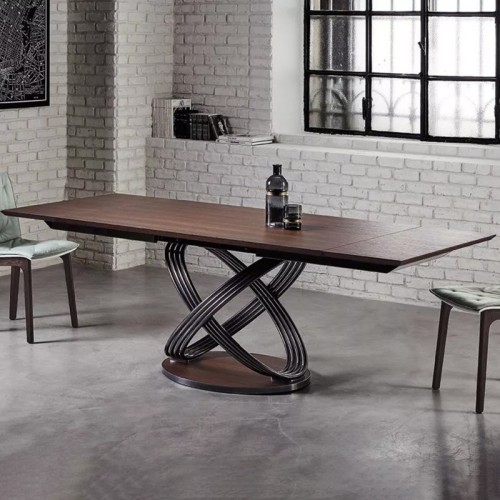 Mesa extensible Fusion Bontempi rectangular