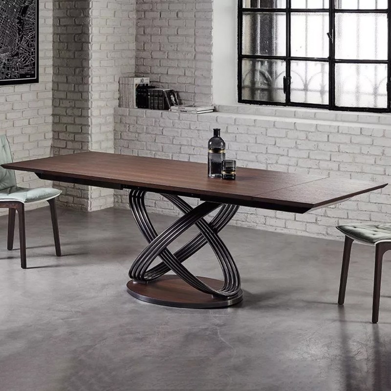 Mesa extensible Fusion Bontempi rectangular