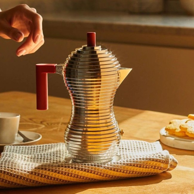Pulcina coffee maker by Alessi – induction compatible