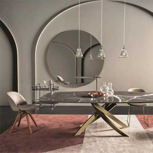 Tondo 140 Bontempi Casa Espejo moderno