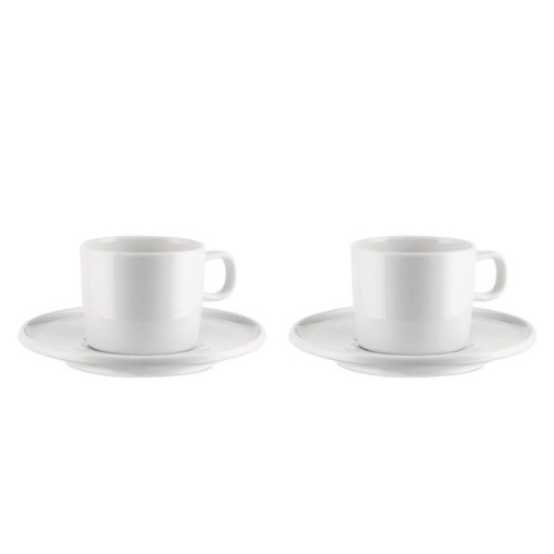 Set de tazas de café PlateBowlCup Alessi | Arredare Moderno