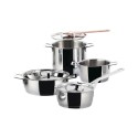 Batería de cocina Pots&Pans Alessi | Arredare Moderno