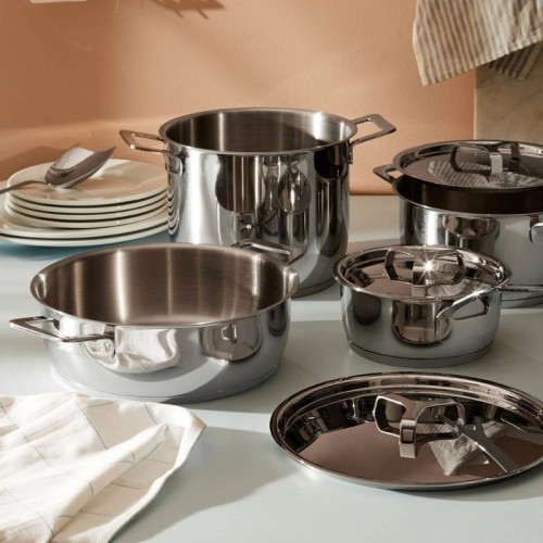 Batería de cocina Pots&Pans Alessi | Arredare Moderno