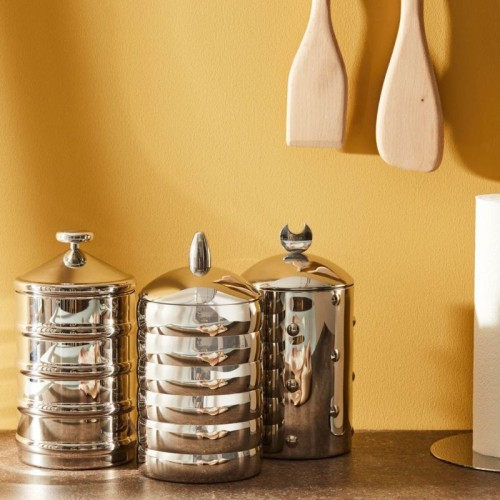 Tarro de acero inoxidable 18/10 Kalistò Alessi | Arredare Moderno
