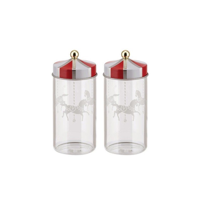 Set tarros especias Circus Alessi | Arredare Moderno