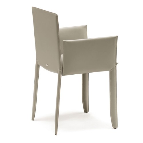 Piuma Edition Cattelan Italia Silla con reposabrazos