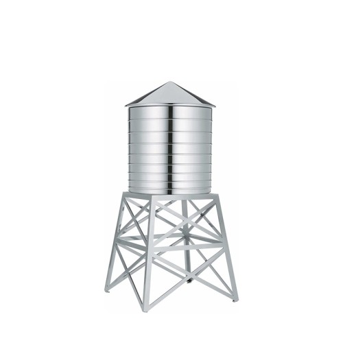 Water Tower Alessi contenedor de acero | Arredare Moderno