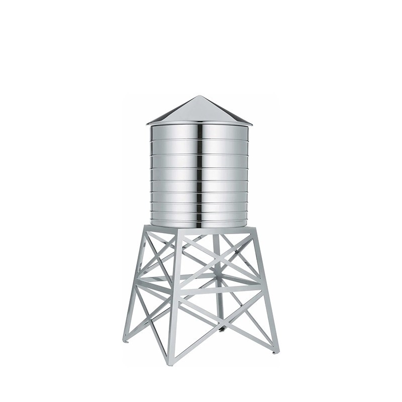 Water Tower Alessi contenedor de acero | Arredare Moderno