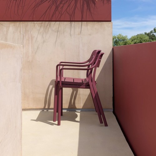 Silla Cassia Nardi con reposabrazos