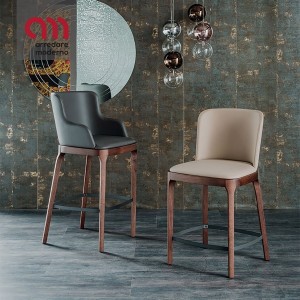 Magda Cattelan Italia Taburete con reposabrazos